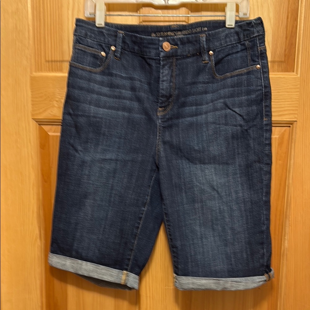Chico’s Dark Wash Denim Shorts